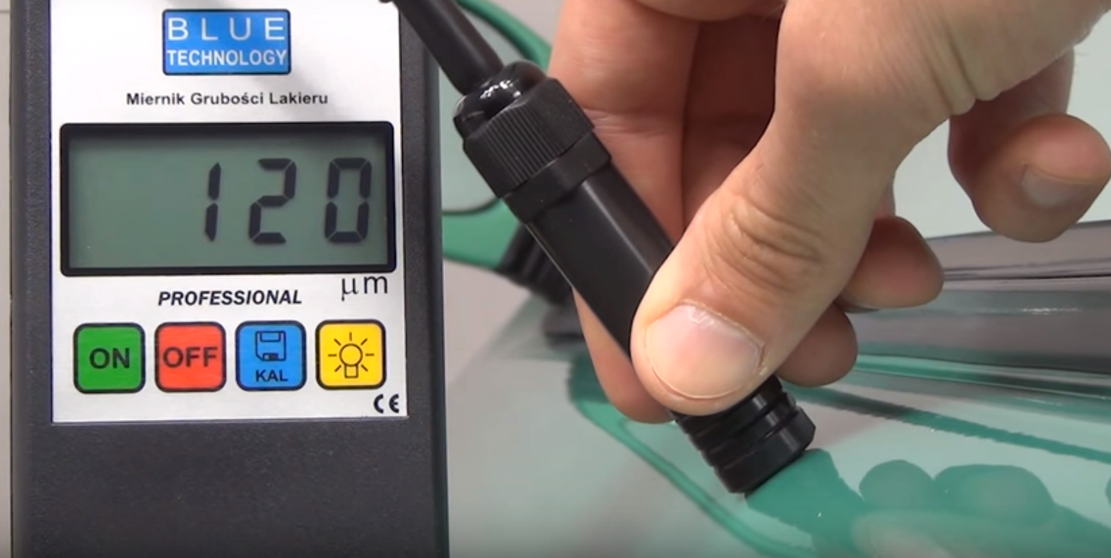 Paint Coating Thickness Gauge for Cars P-13-AL FE/AL Professional Made in EU